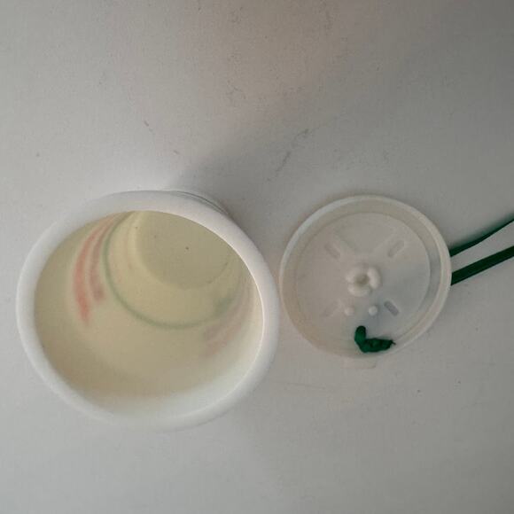 Dunkin Donuts Vintage Ornaments Set Of 2 Coffee Cup Munchkins Y2k Collectible - Picture 8 of 9